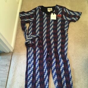 Ace&Jig NWT lucky jumpsuit in puzzle.. size Xl.